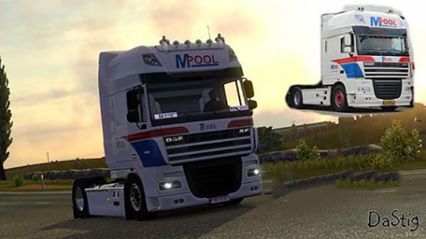 DAF XF M.Pool Schouwstra Transport Skin