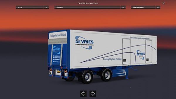 De Vries Trailer