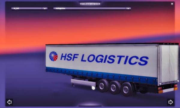HSF Logistics Trailer
