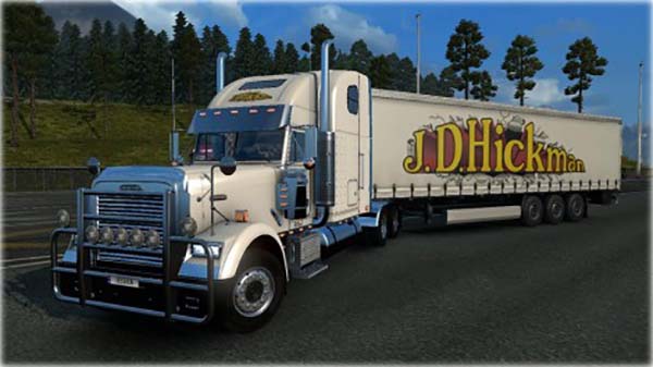 J.D. Hickman Freightliner Classic Skin Combo