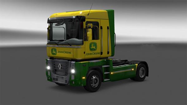 John Deere Magnum skin and trailer