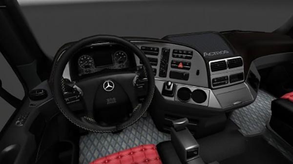 Mercedes actros 2009 interior