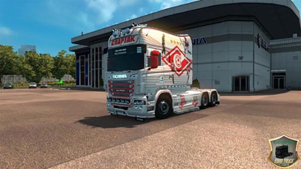 Scania RJL Longline Spartak v2 Skin