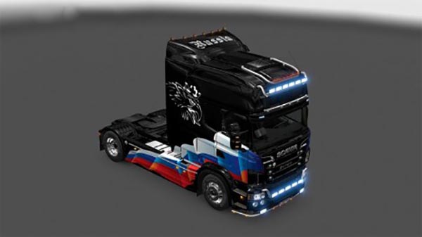 Scania RJL Russia Flag Skin