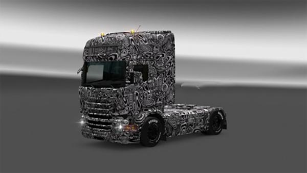 Scania RJL Test Mule Skin