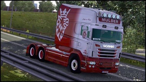 Scania RS RJL Sjoerd Mulder Skin