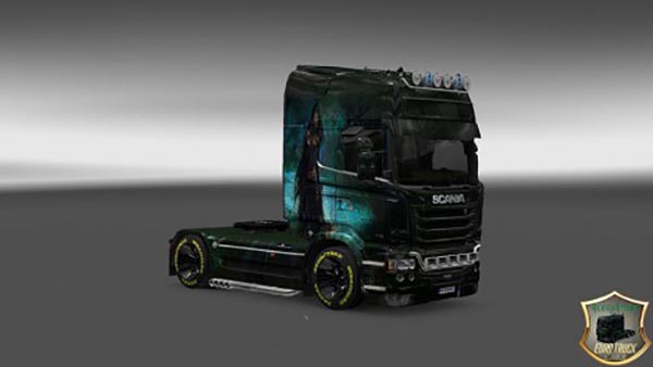 Scania Streamline Girl Skin v 3.0