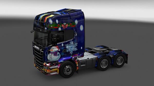 Scania Streamline New Year 2016 Skin