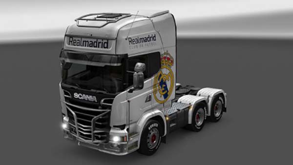 Scania Streamline Real Madrid Skin