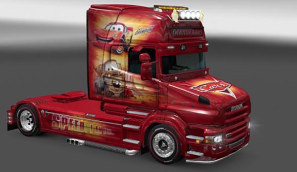 Scania T Manutrans Cars Skin