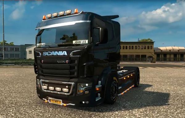 Scania illegal V8