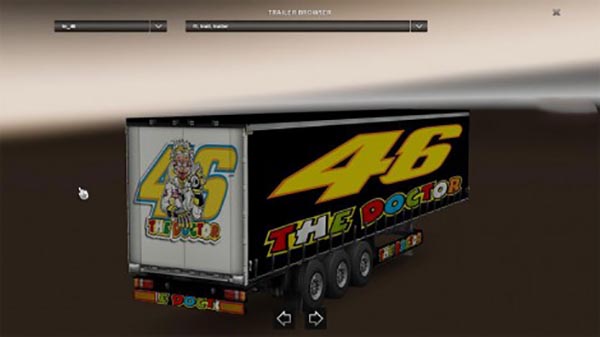 Valentino Rossi trailer