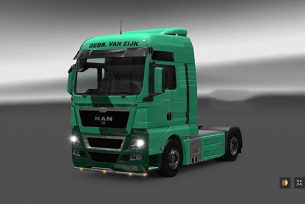 Van Eijk Transport Man TGX Skin