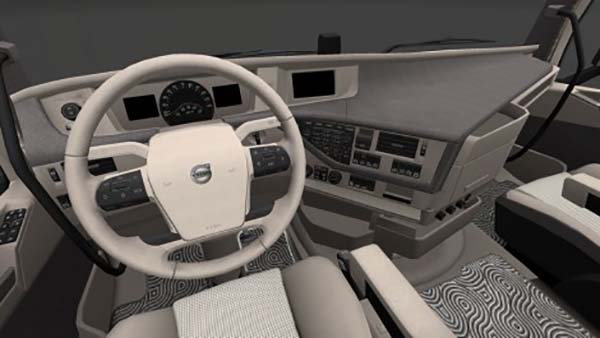 Volvo FH Globetrotter Sleeper and XL Blue Cream Interior