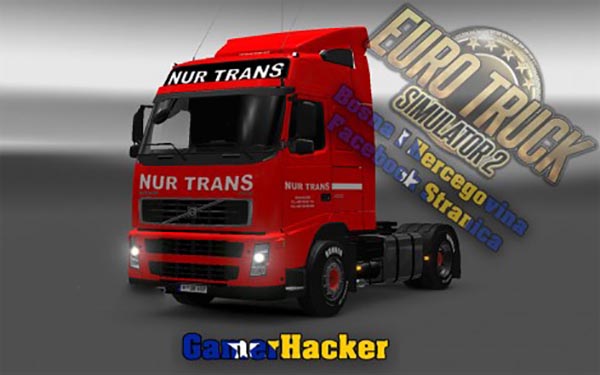 Volvo FH12 Nur Trans Red Skin