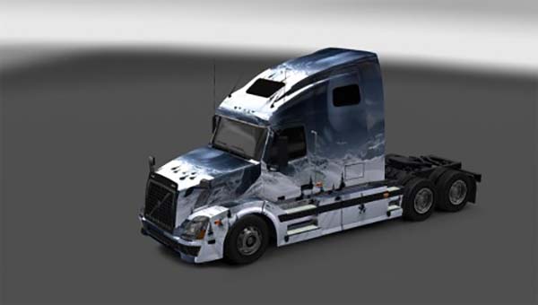 Volvo VNL 670 Snowy Mountains Skin