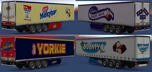 Chocolate Trailer Pack