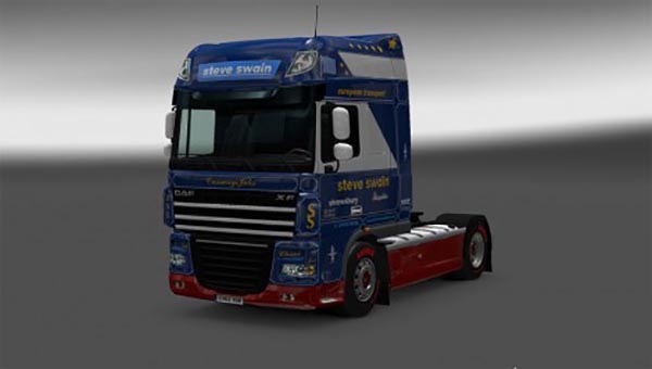 DAF XF 50k Steve Swain Skin