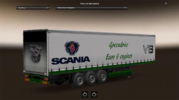 Greendrive trailer skin