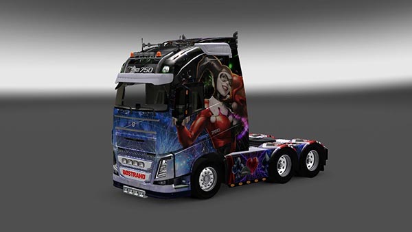 Harley Quinn Skin Pack for All Trucks