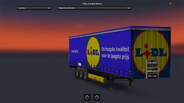 LIDL trailer skin