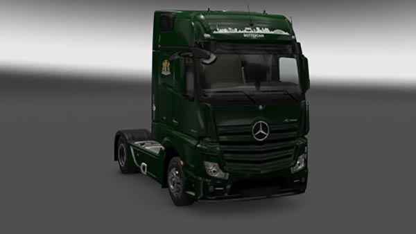 Mercedes Actros 2014 Gigaspace Rotterdam Themed Skin