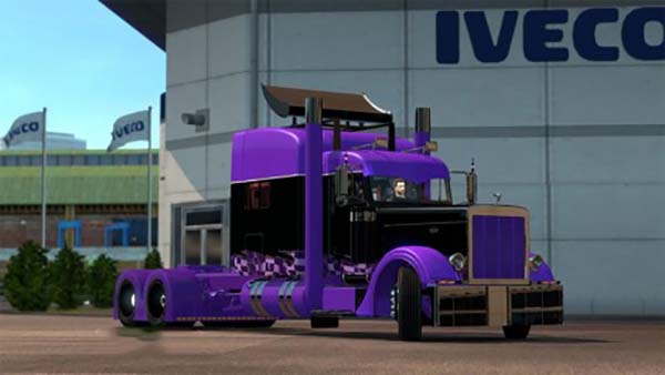 Race Inspired Skin for Peterbilt 389