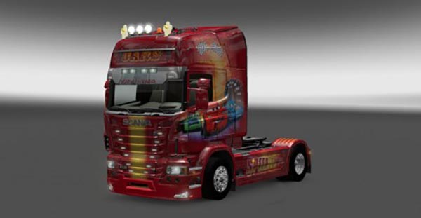 Scania R Cars Skin