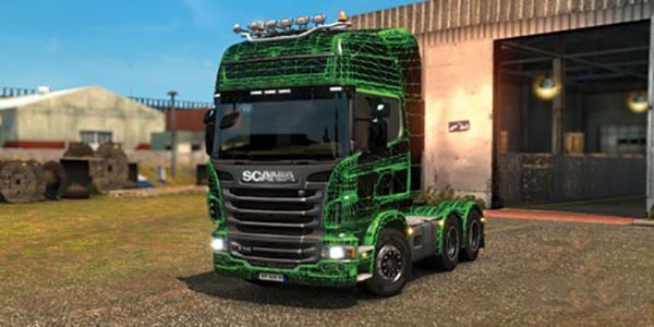 Scania R X-Ray Paintjob