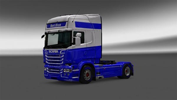 Scania RJL Bart Blom Transport Skin