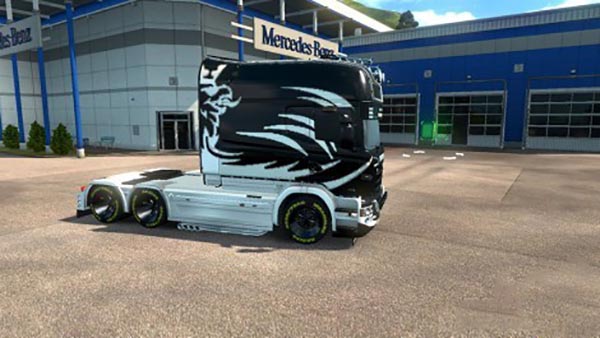 Scania RJL EXC Longline Stepan Huber Skin