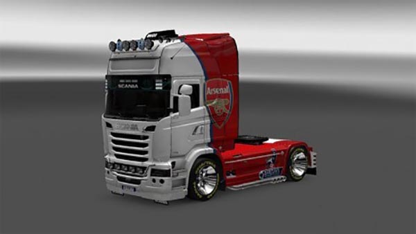 Scania Streamline FC Arsenal Skin