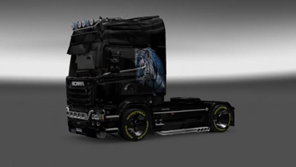 Scania Streamline Panther Skin