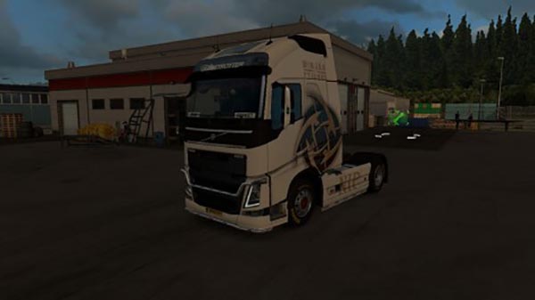 Volvo FH 2012 Ninjas in Pyjamas Skin