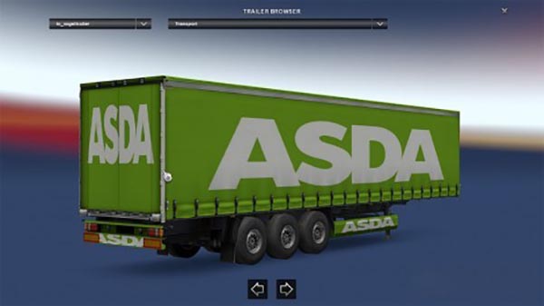 ASDA trailer