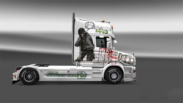 Call Of Duty skin for Scania T