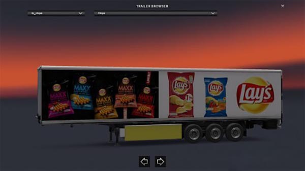 Lays Trailer Skin