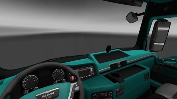 MAN TGX Menthol interior