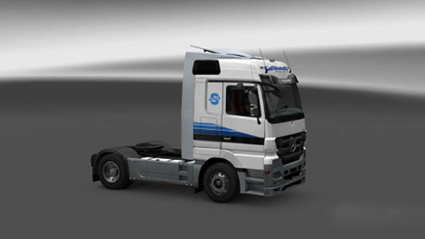 Mercedes Actros MP3 SovTransAuto Skin