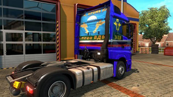 Mercedes Actros MP4 Desant Skin