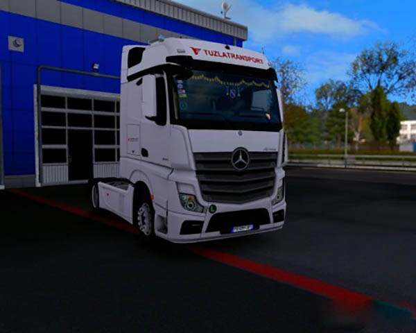 Mercedes Actros MP4 Tuzla Transport Skin