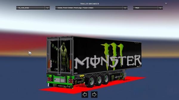 Monster Energy Trailer