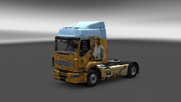 Renault Premium White Sun of Desert Skin