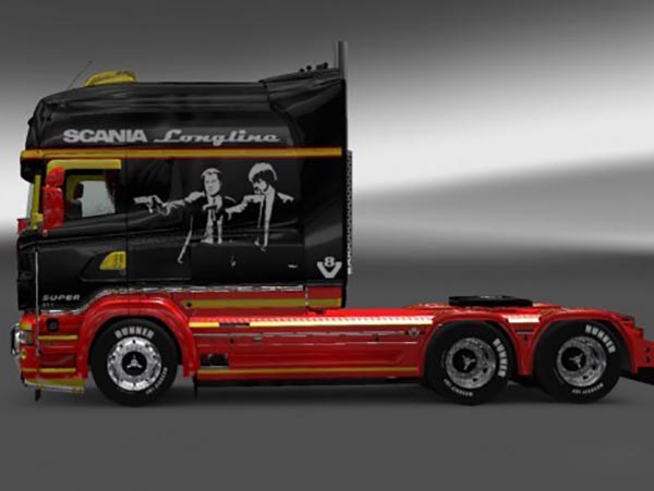 Scania RJL R Longline Pulp Fiction Skin