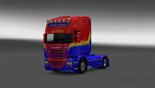 Scania RJL Strong Warrior Skin