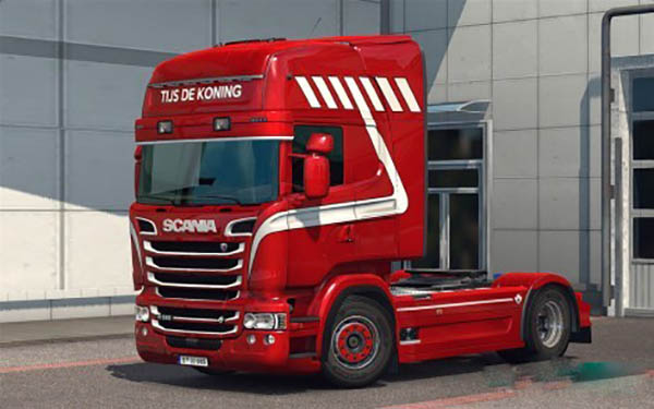 Scania RJLs RS Tijs de Koning Skin