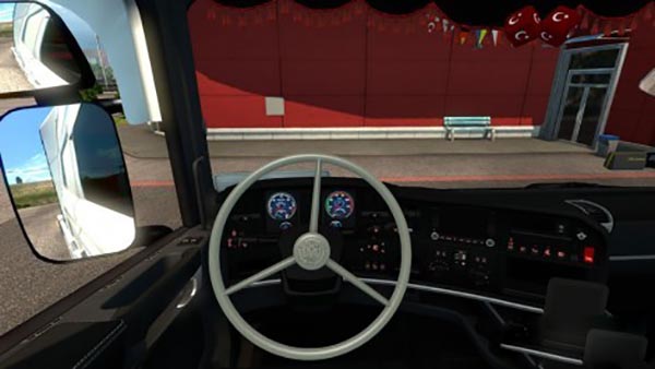 Scania SCS  RJL T Dashboard