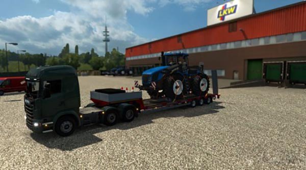 Single Trailer New Holland T9560