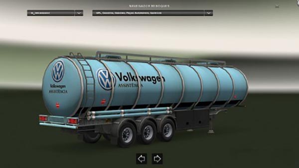 Volkswagen Assistencia Diesel Trailer