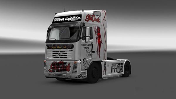 Volvo FH 2009 She Devils Skin